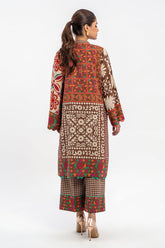 2-PC Viscose Printed Shirt with Trouser CPM-3-257